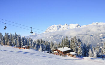 Ski resort Schladming . Austria