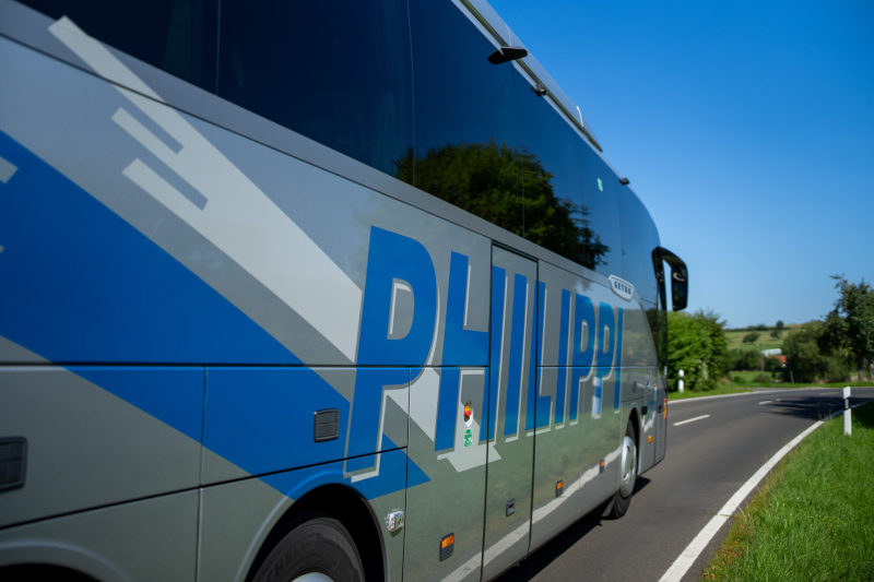 Reisebus für Bus Radreisen von Philippi Reisen