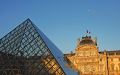 Louvre in Paris, Frankreich