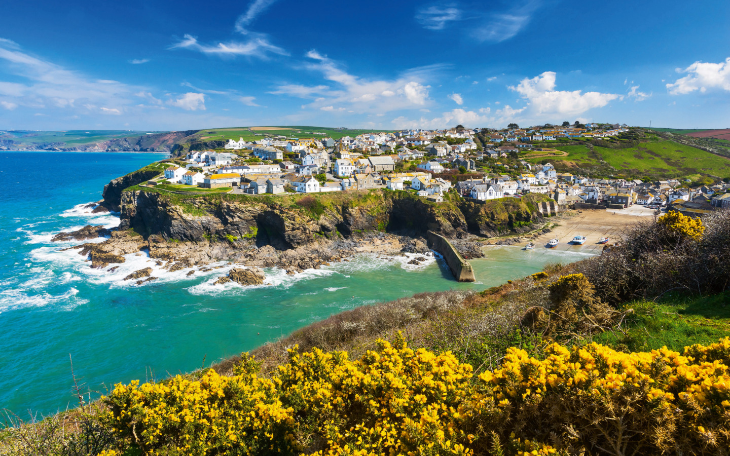 Port Isaac Cornwall England