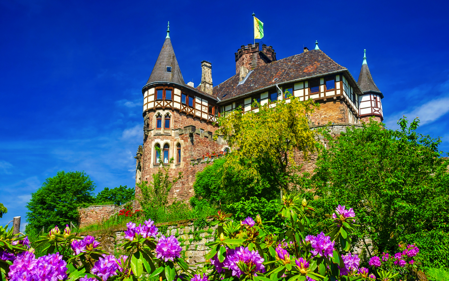 Schloss Berlepsch bei Witzenhausen an der Werra