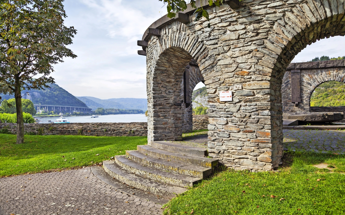 Bulwark - historische Zollstation in Andernach, Deutschland