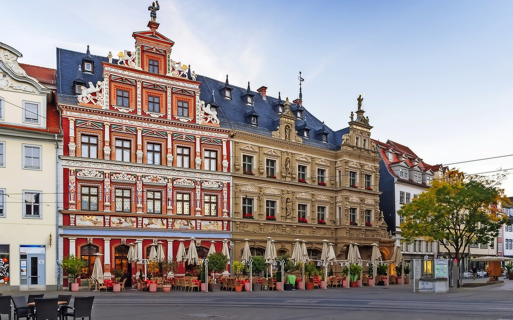 Fischmarkt, Erfurt, Deutschland