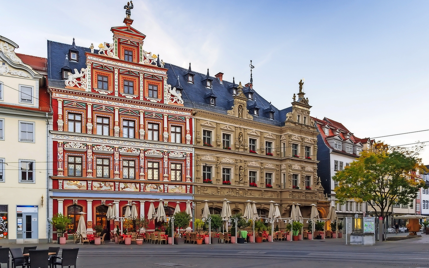 Fischmarkt, Erfurt, Deutschland