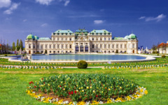 Schloss Belvedere in Wien, Österreich