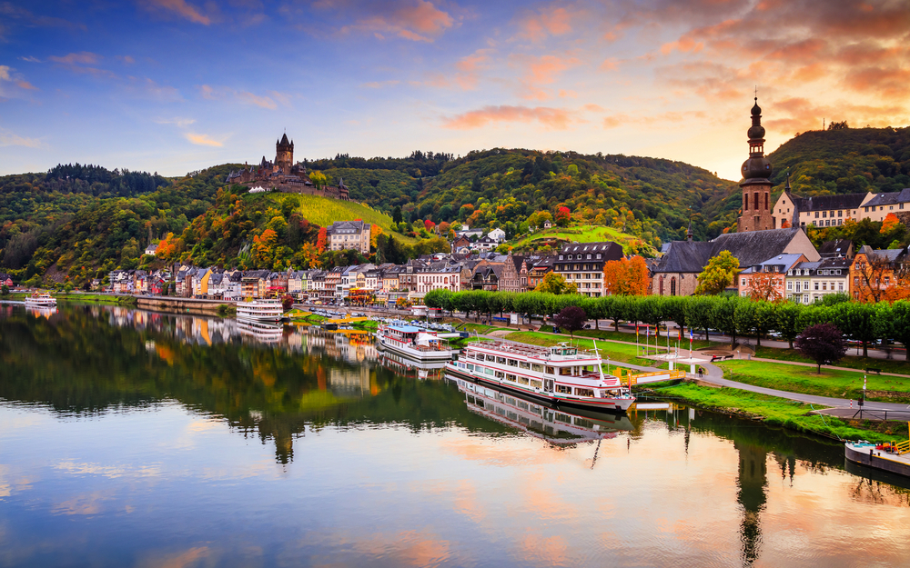 Cochem im Herbst