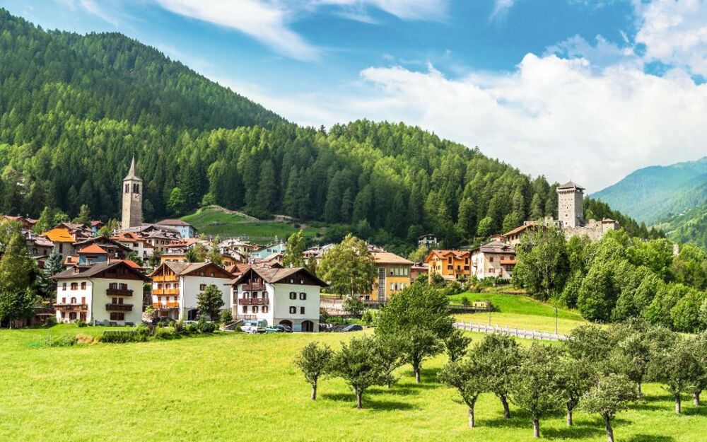 Ossana im Nordwesten der Provinz Trient