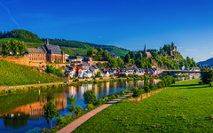 Saarburg in Rheinland-Pfalz, Deutschland