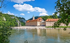Donaudurchbruch bei Kloster Weltenburg