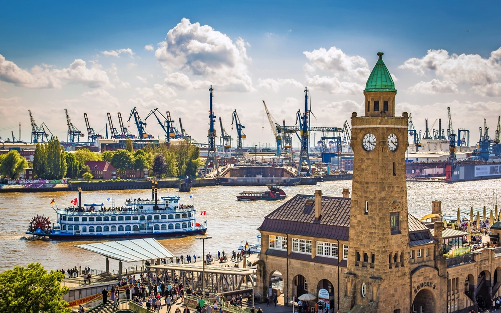 Hamburgs Landungsbrücken, Deutschland