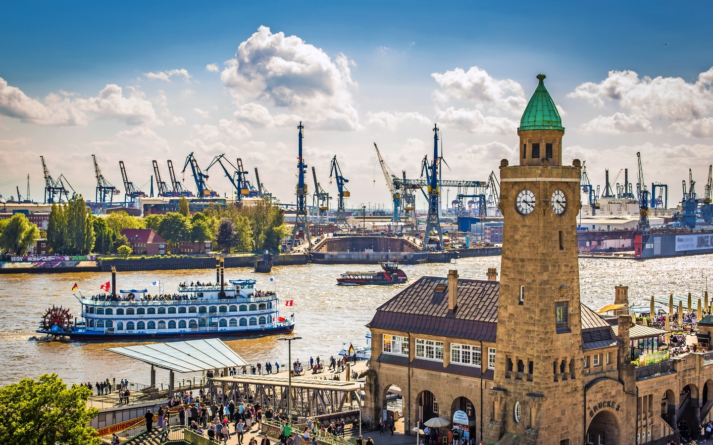 Hamburgs Landungsbrücken, Deutschland