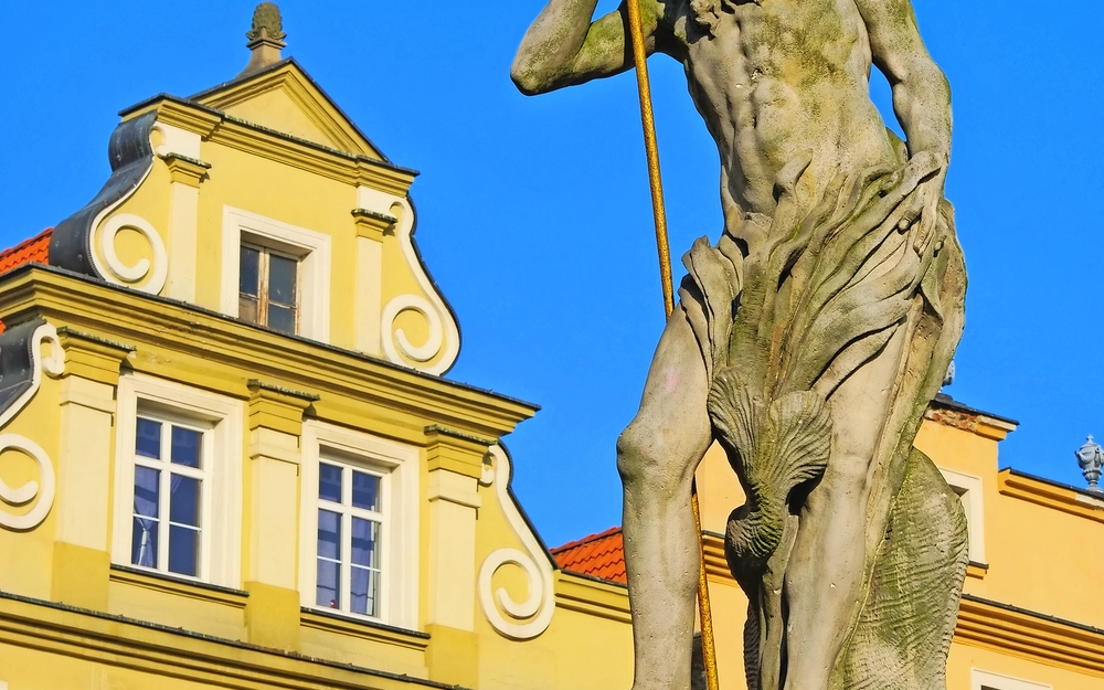 Neptunbrunnen in Jelenia Gora