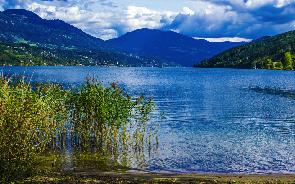 Millstätter See in Kärnten, Österreich
