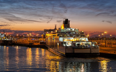 Autofähre von Calais nach Dover