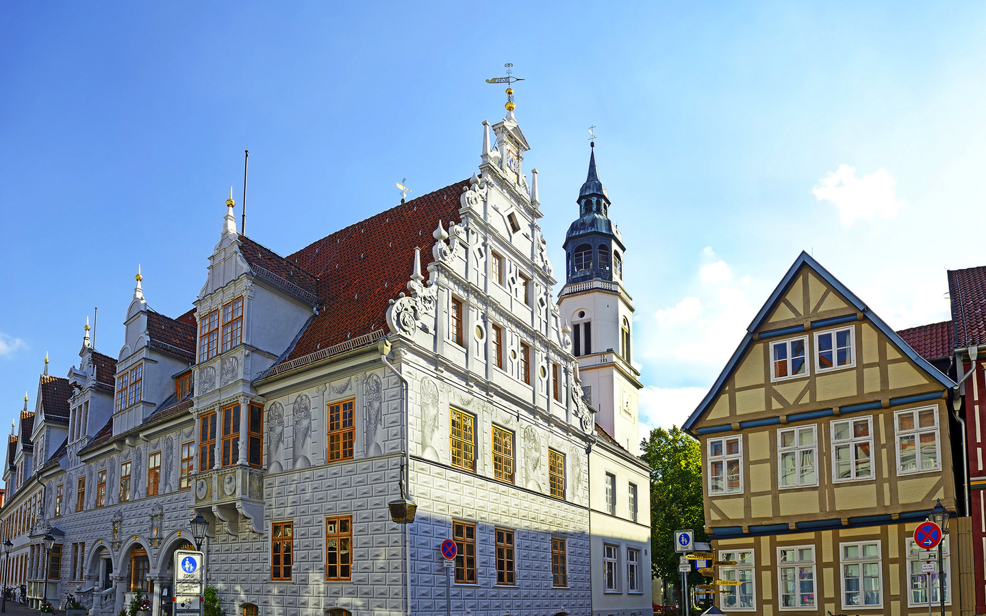 Rathaus in der Celler Altstadt 