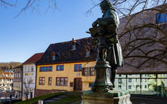 Haus von Johann Sebastian Bach in Eisenach, Thüringen 