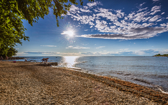 Küste nahe Novigrad an der kroatischen Adria