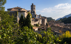 Viviers in der französischen Region Ardeche