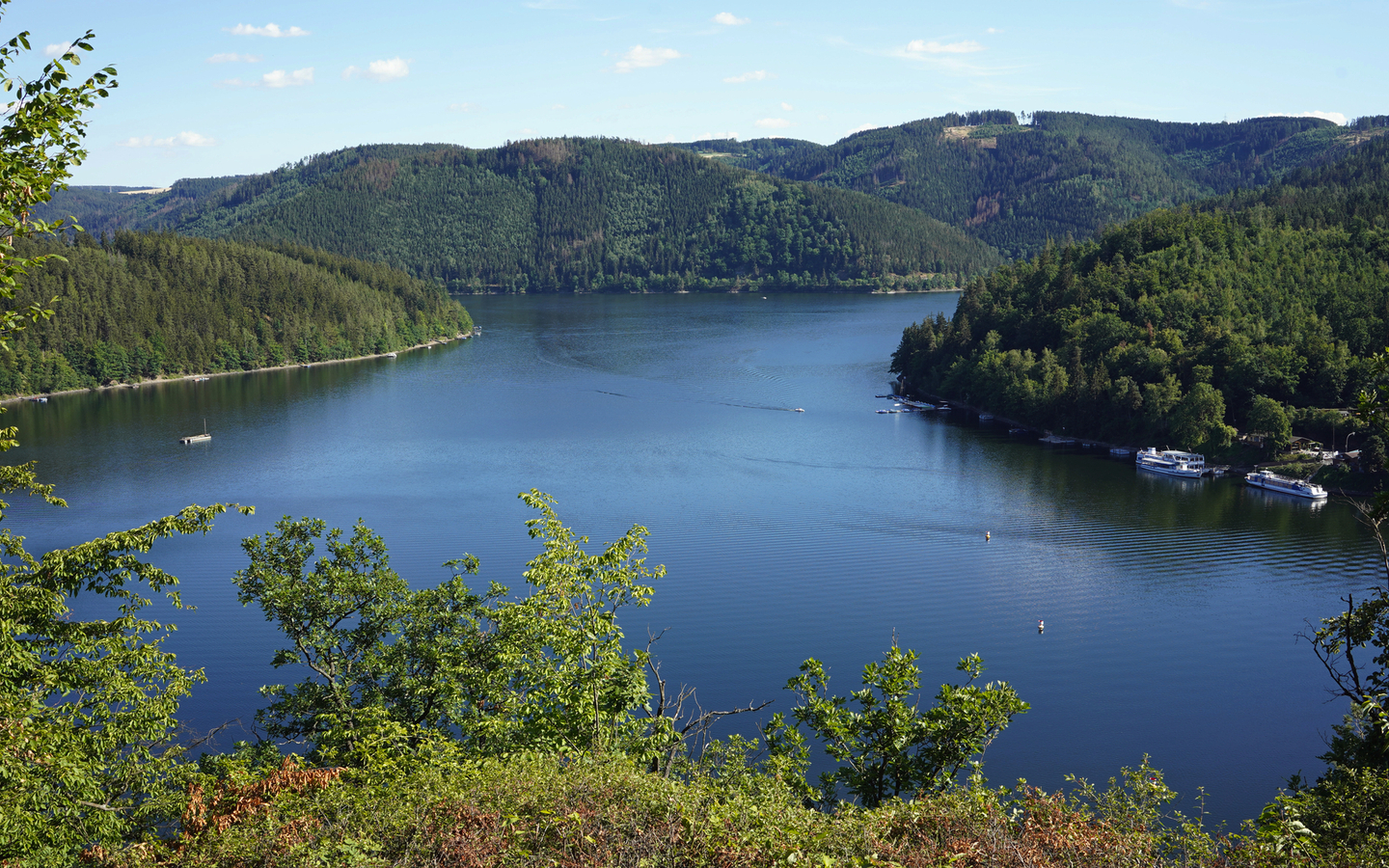 Hohenwarte Stausee