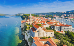 Altstadt von Rab auf der Insel Rab