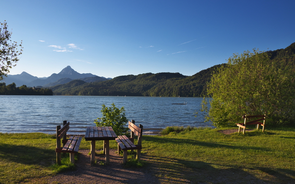 Weißensee zum Sonnenaufgang