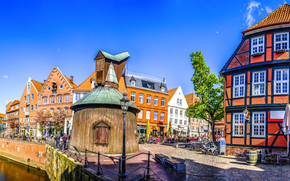 Stade in Niedersachsen, Deutschland