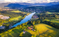 Panorama von Bad Tölz
