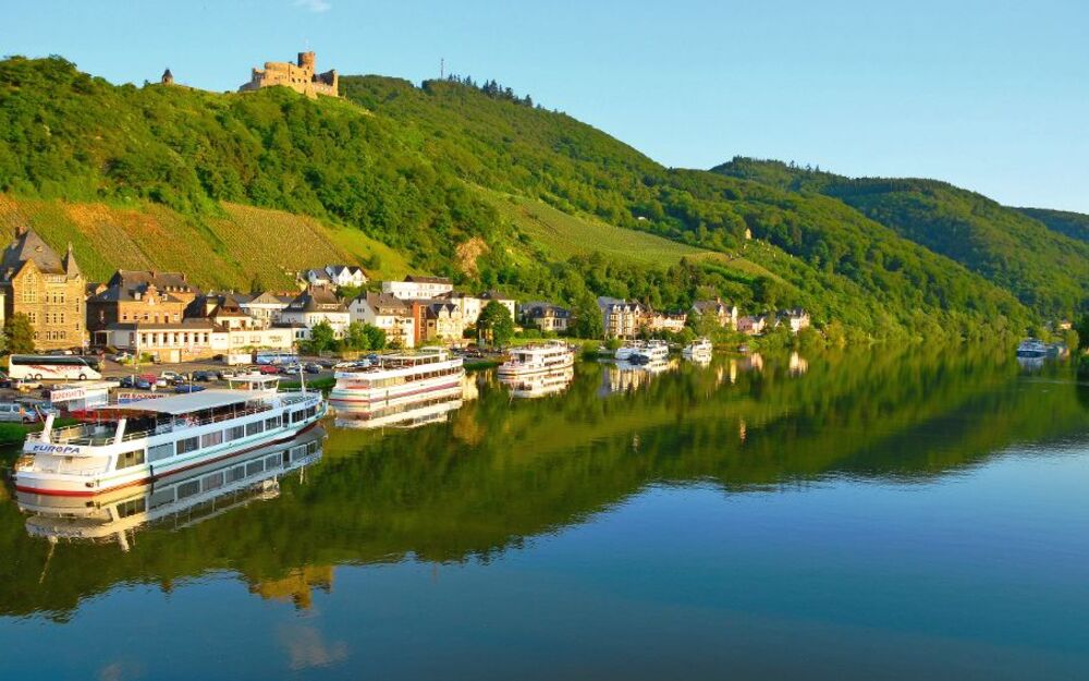Bernkastel-Kues view (rijnland-palts)