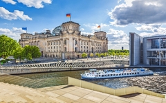 Regierungsviertel von Berlin, Deutschland