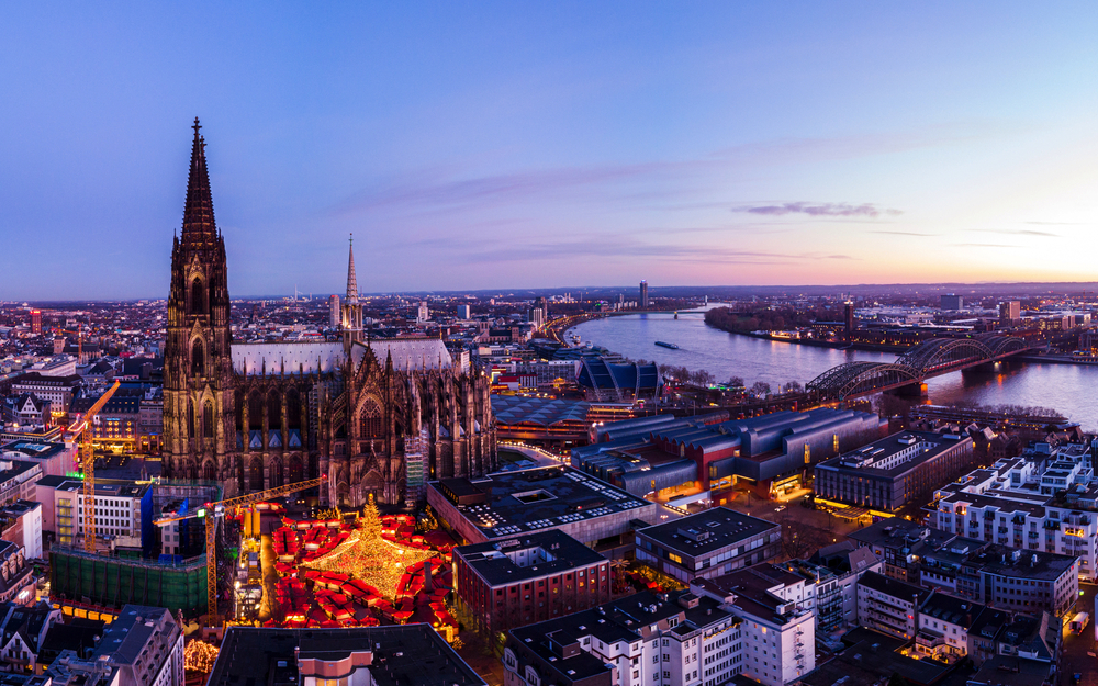 Weihnachtsmarkt am Kölner Dom