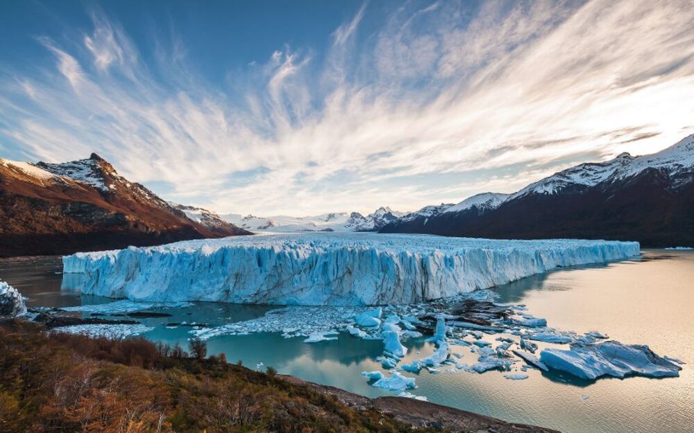 Perito-Moreno-Gletscher im Herbst