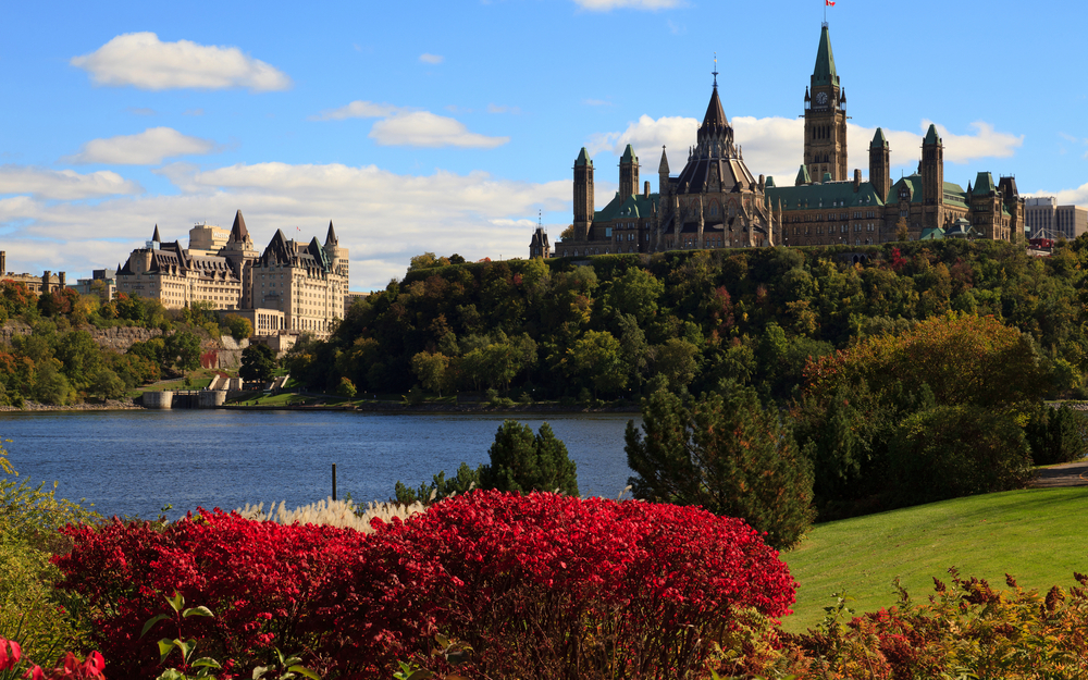 Ottawa, die Hauptstadt von Kanada