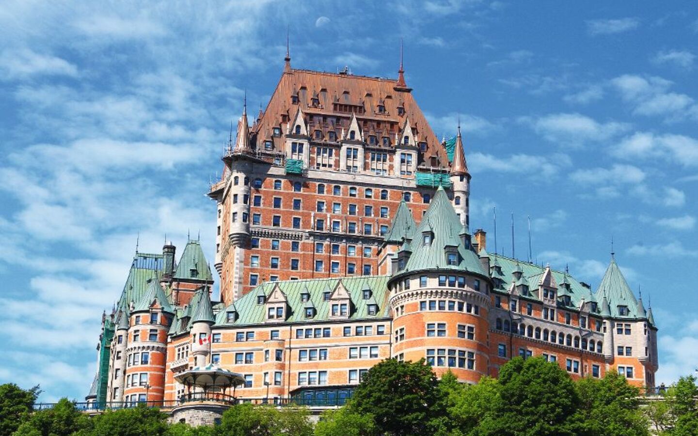Château Frontenac im kanadischen Québec