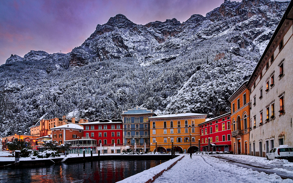 Riva del Garda im Winter