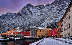 Riva del Garda im Winter