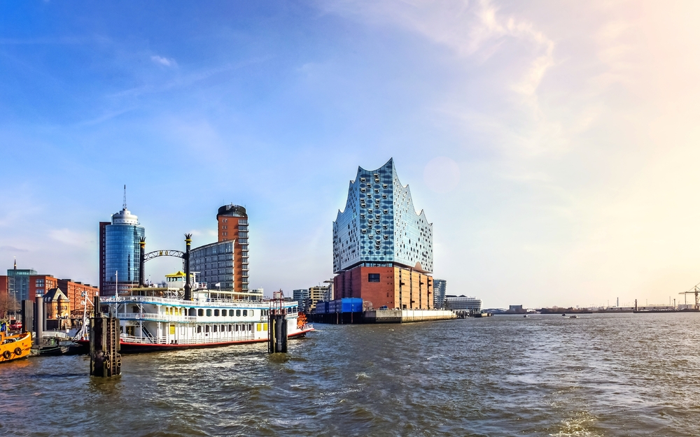 Elbphilharmonie am Hamburger Hafen, Deutschland