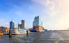 Elbphilharmonie am Hamburger Hafen, Deutschland
