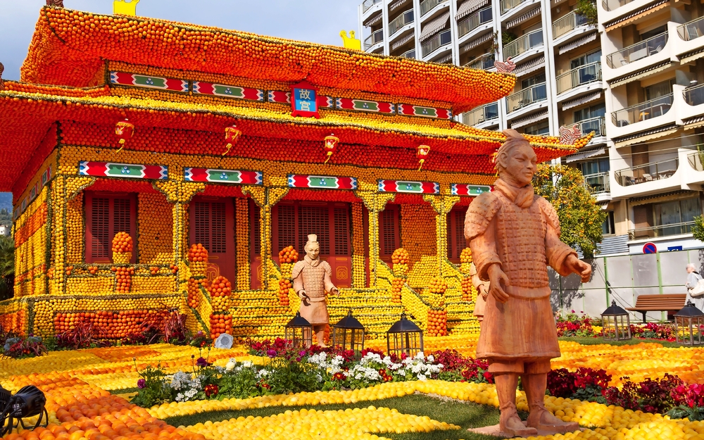 Zitronenfest in Menton