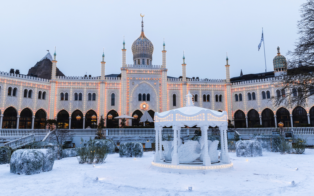 Maurischer Palast im Tivoli in Kopenhagen, Dänemark